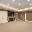 Basement in new construction home