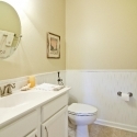 simple white bathroom